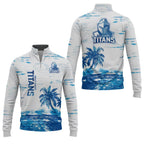 Gold Coast Titans Quarter-zip Pullover SHW069