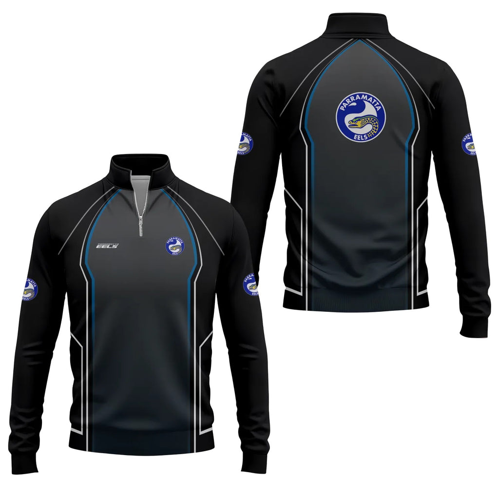 Parramatta Eels Quarter-zip Pullover SC061
