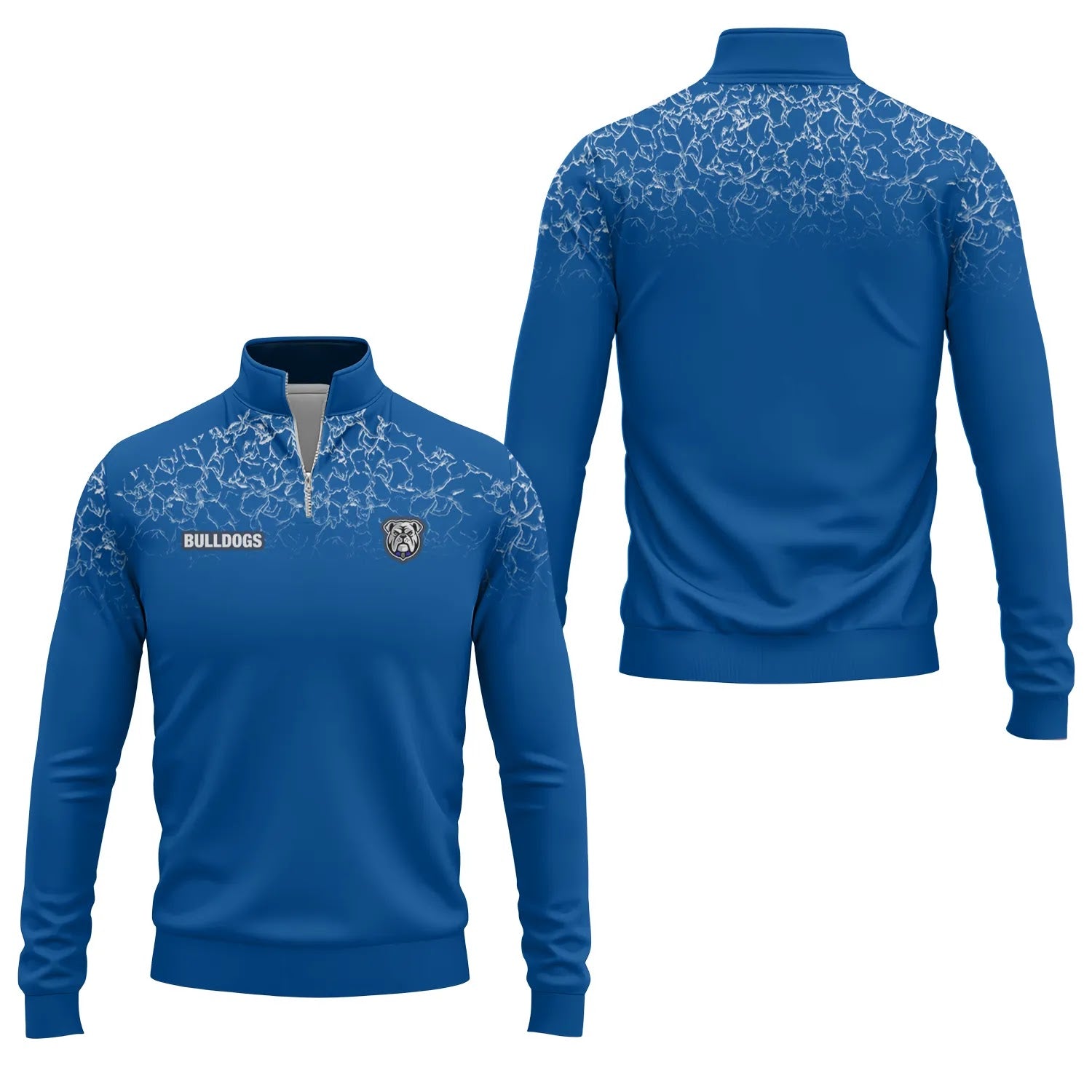 Canterbury-Bankstown Bulldogs Quarter-zip Pullover SC108