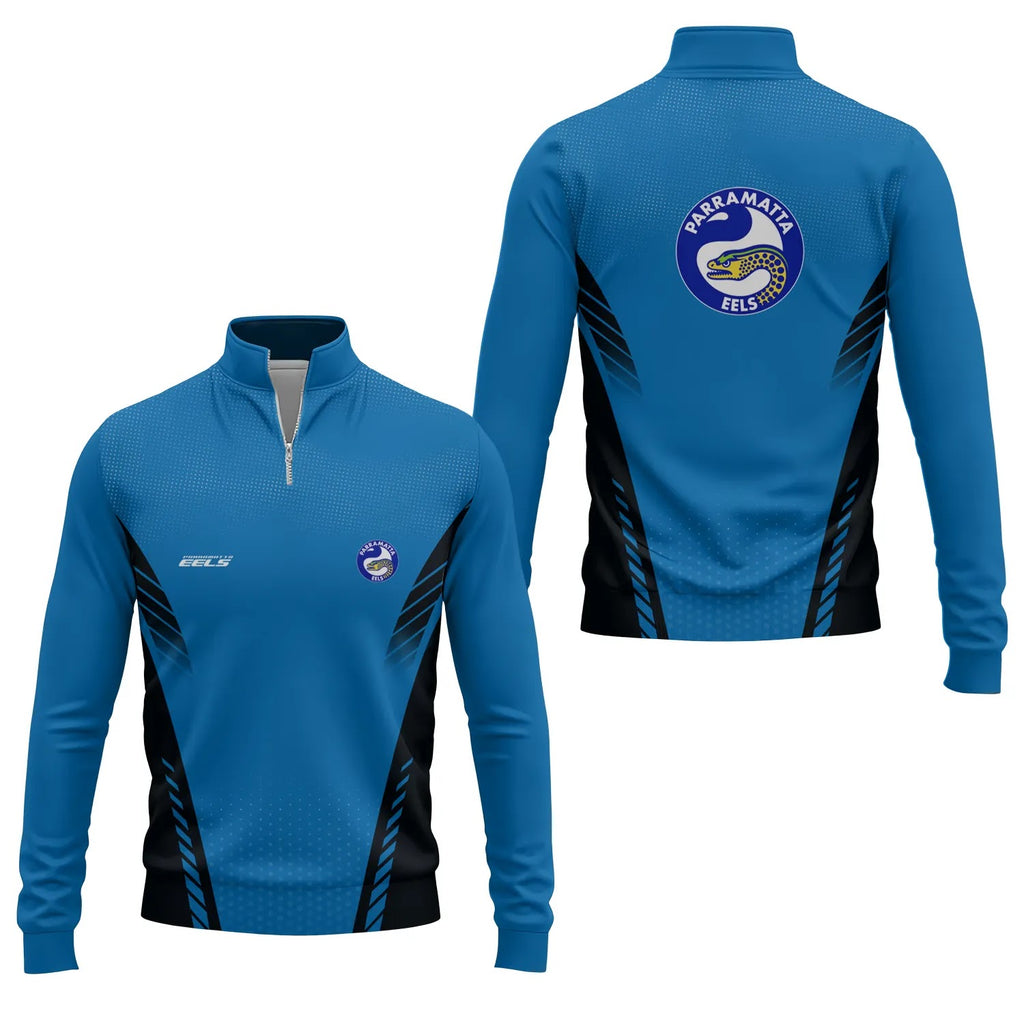 Parramatta Eels Quarter-zip Pullover SC017
