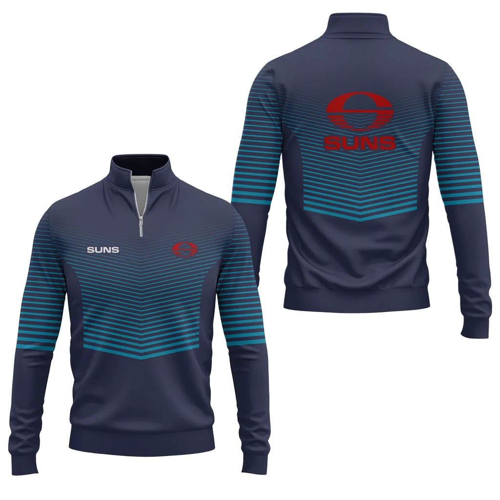 Gold Coast Suns Quarter-zip Pullover SC099