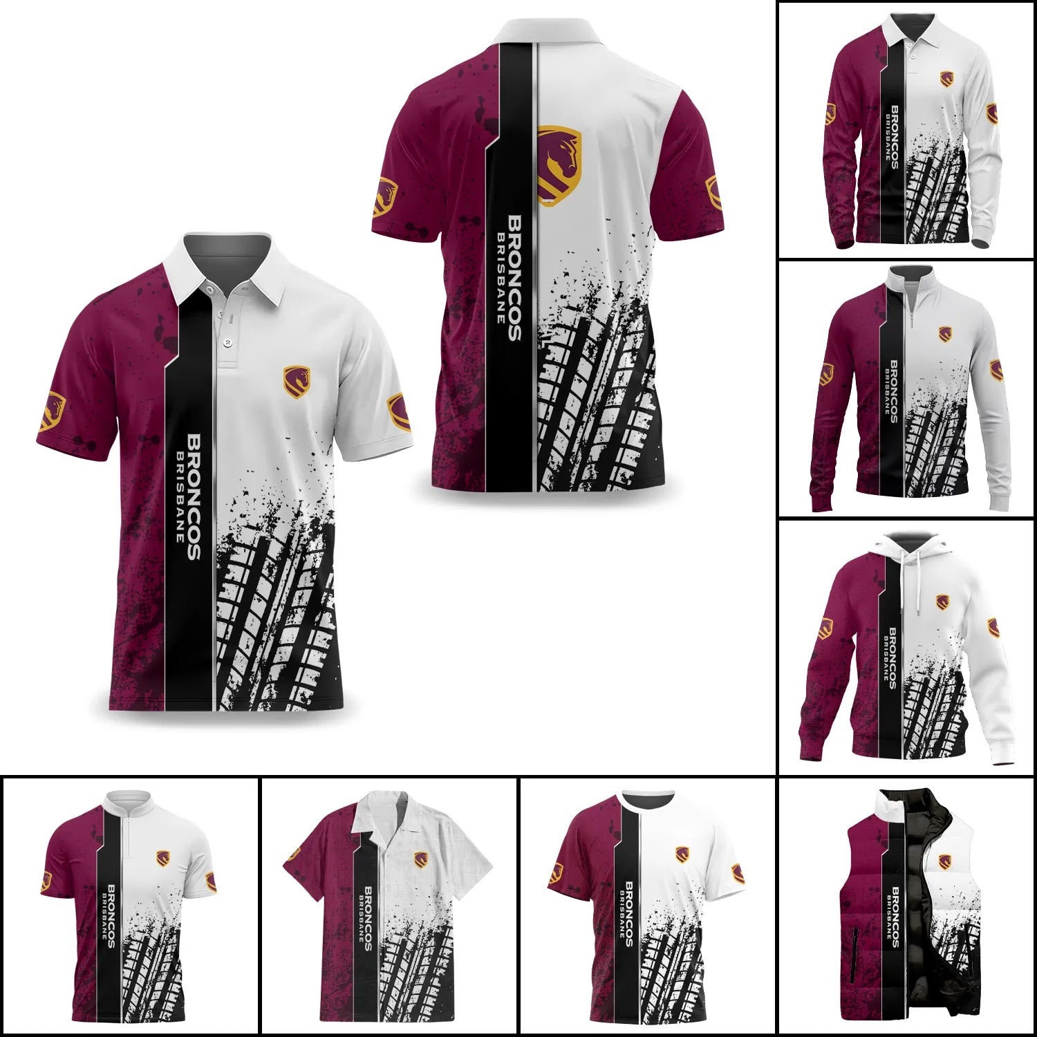 Brisbane Broncos Apparels SC039