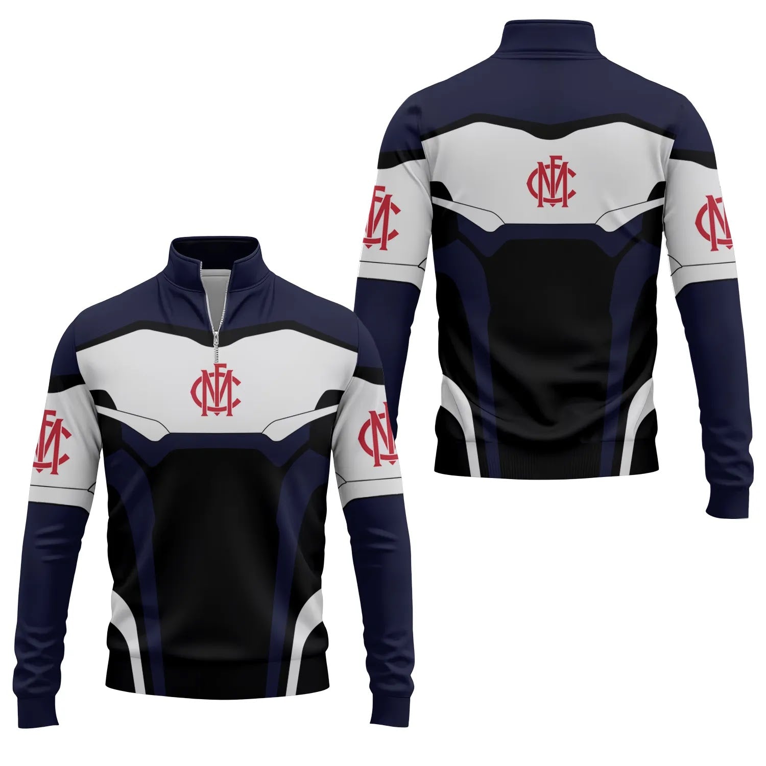 Melbourne Demons Quarter-zip Pullover SC030