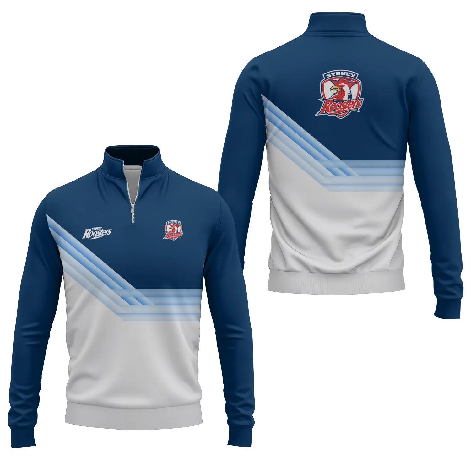 Sydney Roosters Quarter-zip Pullover SC106