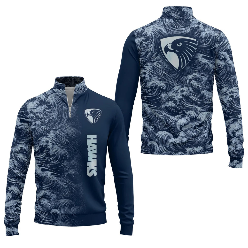 Hawthorn Hawks Quarter-zip Pullover SHW010