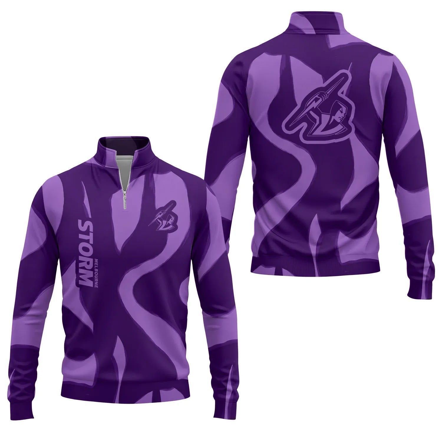 Melbourne Storm Quarter-zip Pullover SHW068