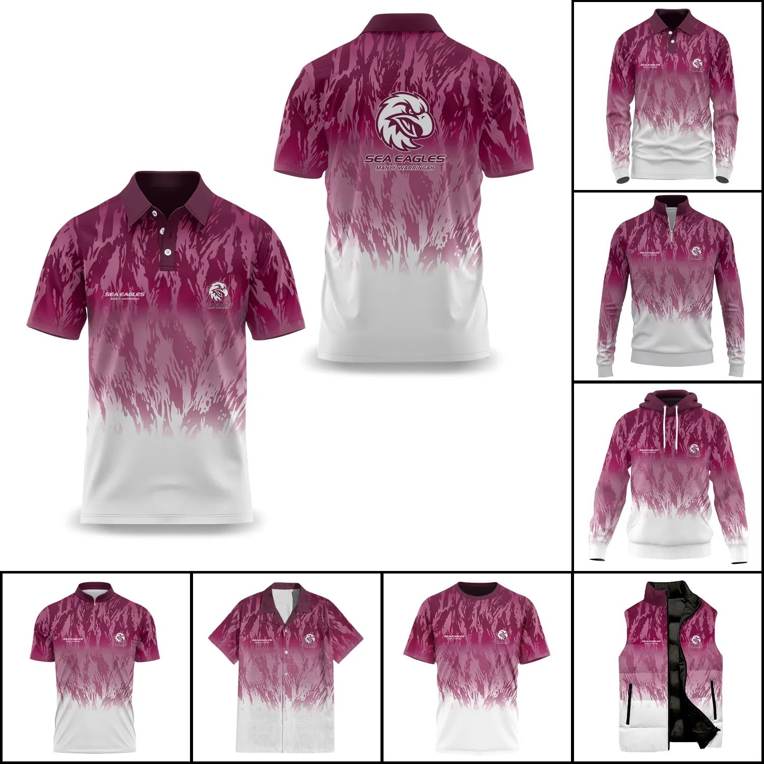 Manly Warringah Sea Eagles Apparels SC069