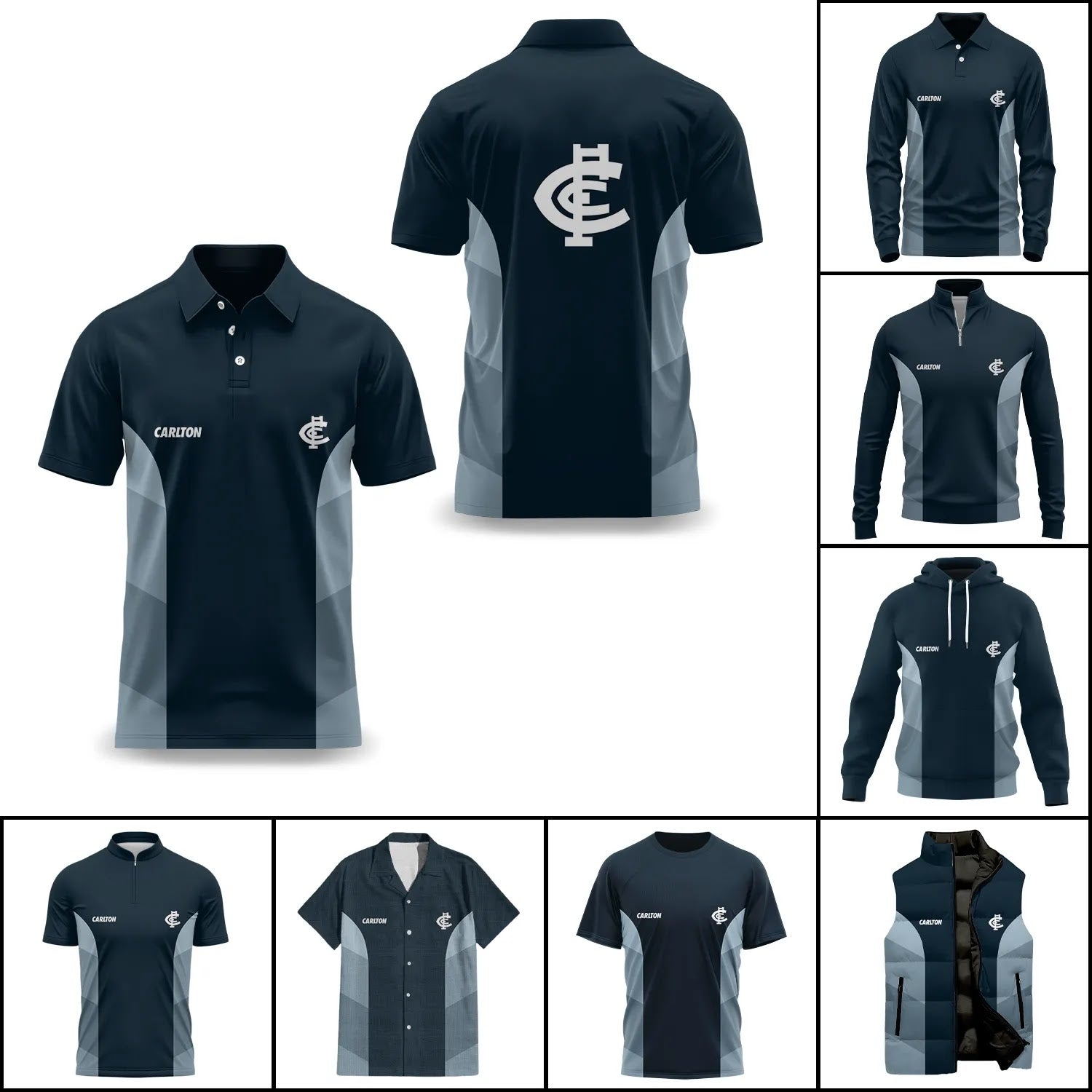 Carlton Blues Apparels SC049