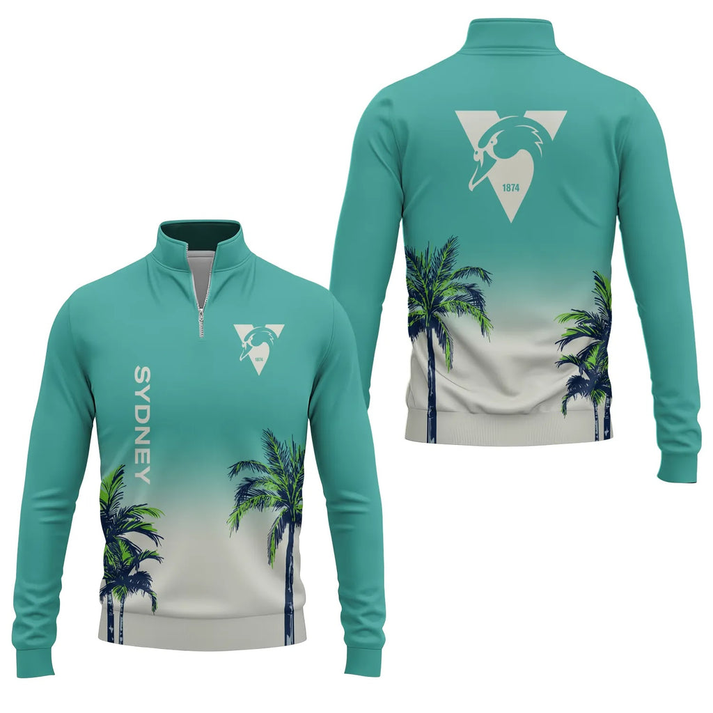 Sydney Swans Quarter-zip Pullover SHW020