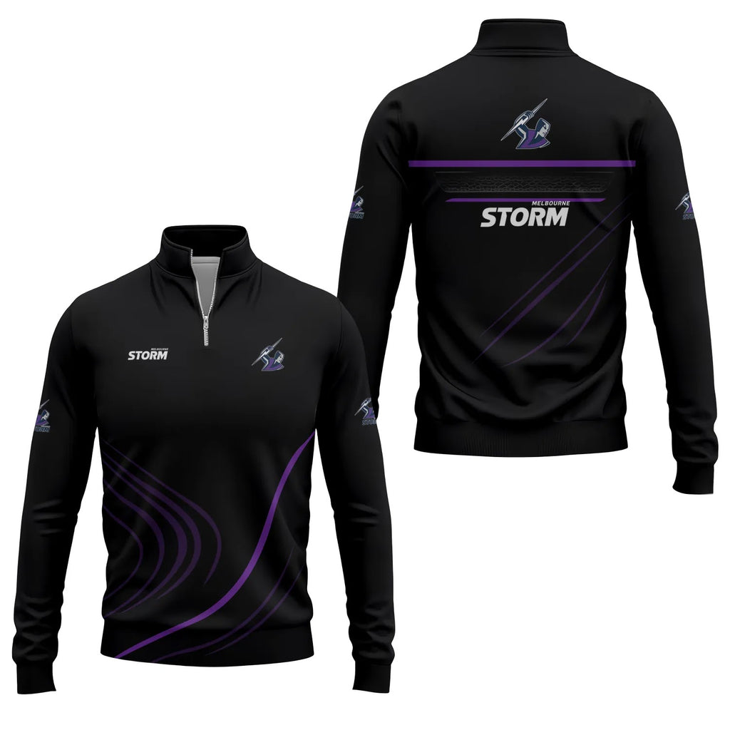 Melbourne Storm Quarter-zip Pullover SC024