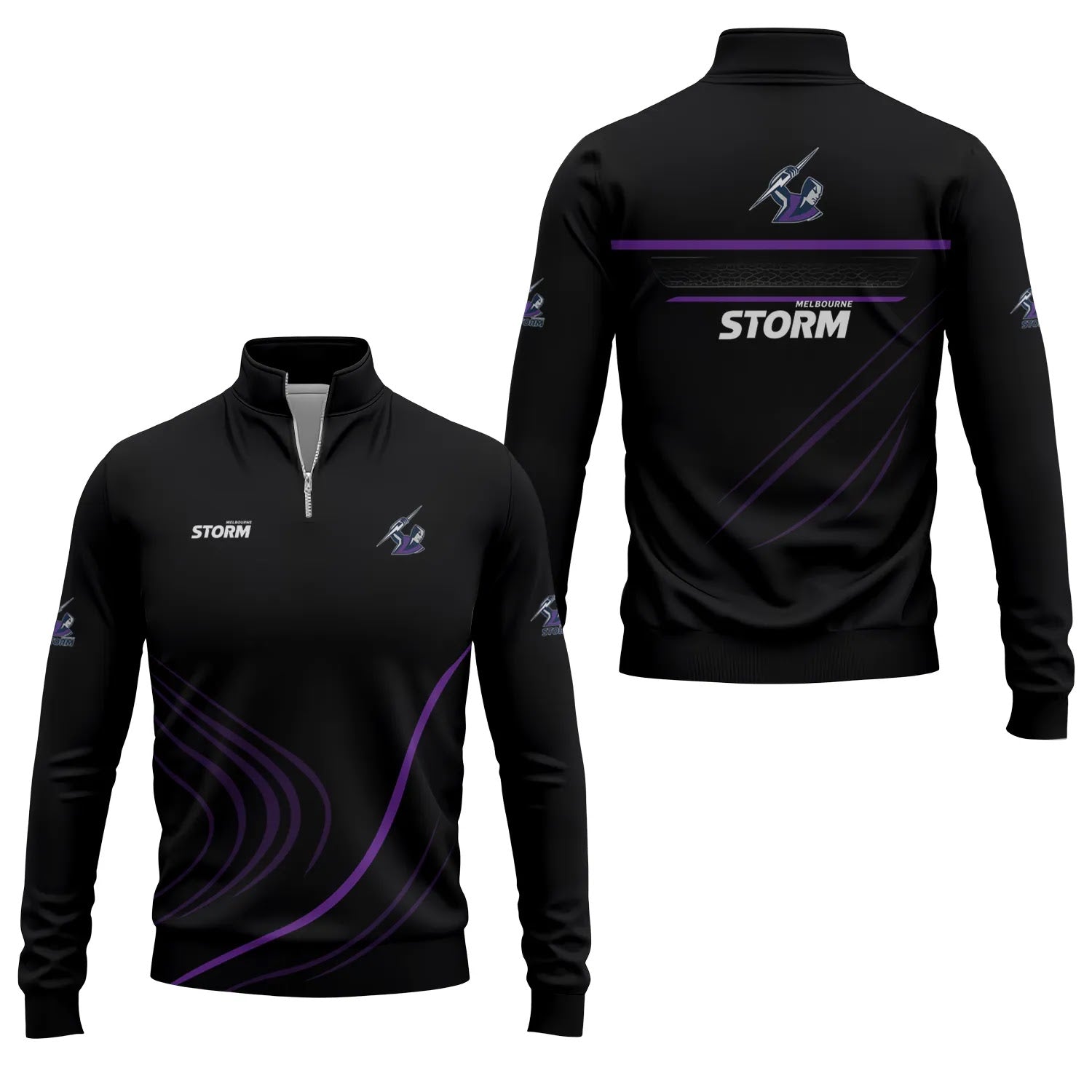 Melbourne Storm Quarter-zip Pullover SC024