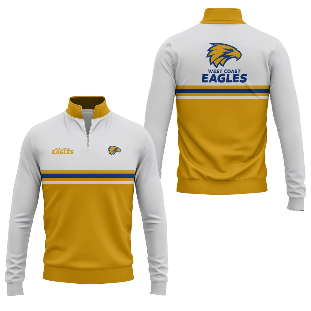 West Coast Eagles Quarter-zip Pullover SC015