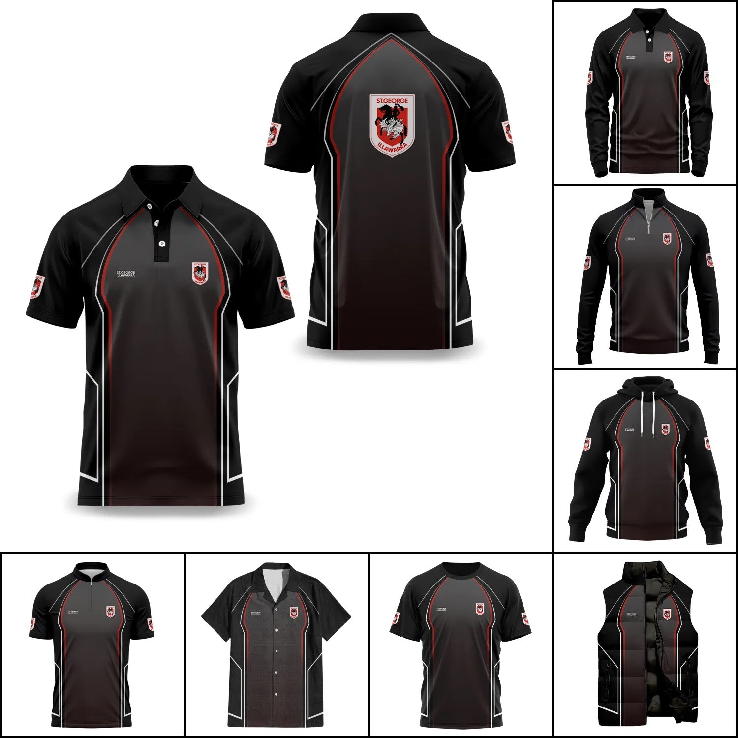 St George Illawarra Dragons Apparels SC061
