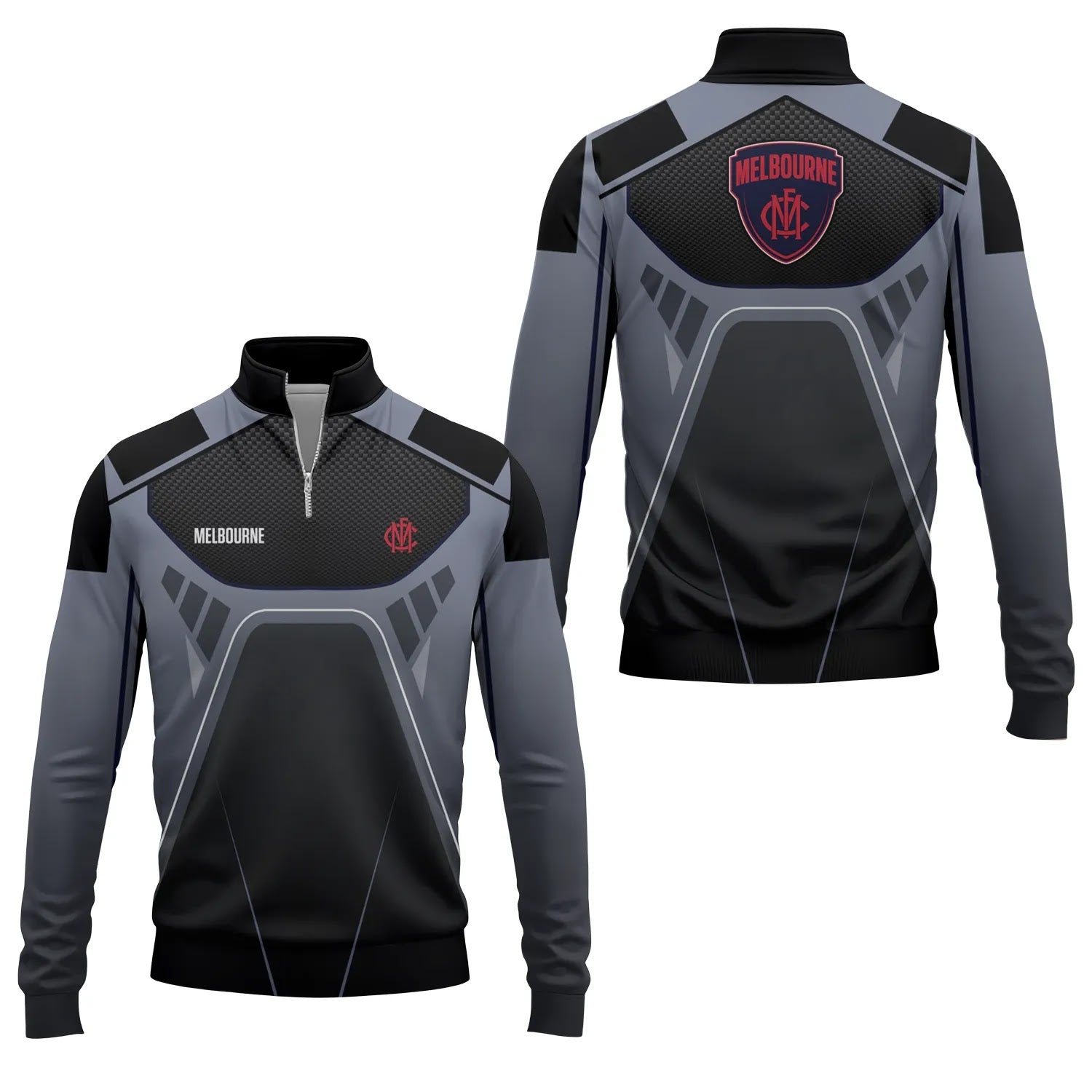 Melbourne Demons Quarter-zip Pullover SC088
