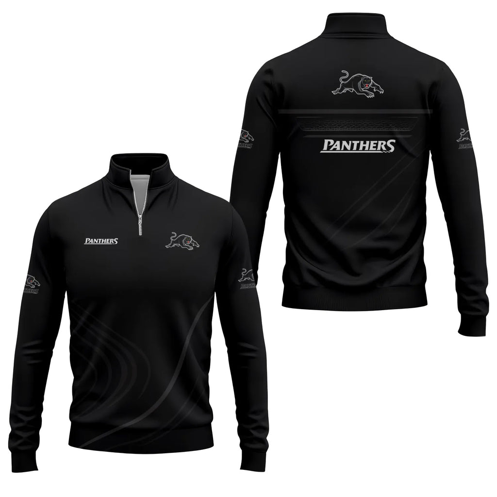 Penrith Panthers Quarter-zip Pullover SC024
