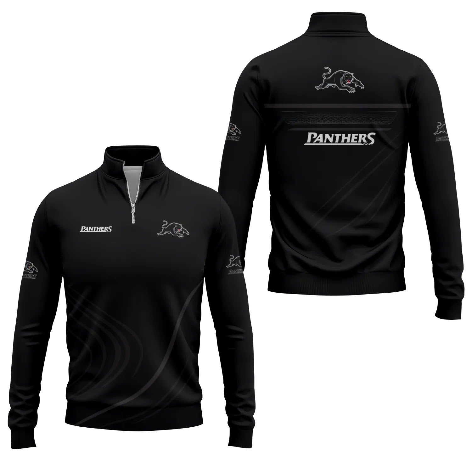 Penrith Panthers Quarter-zip Pullover SC024