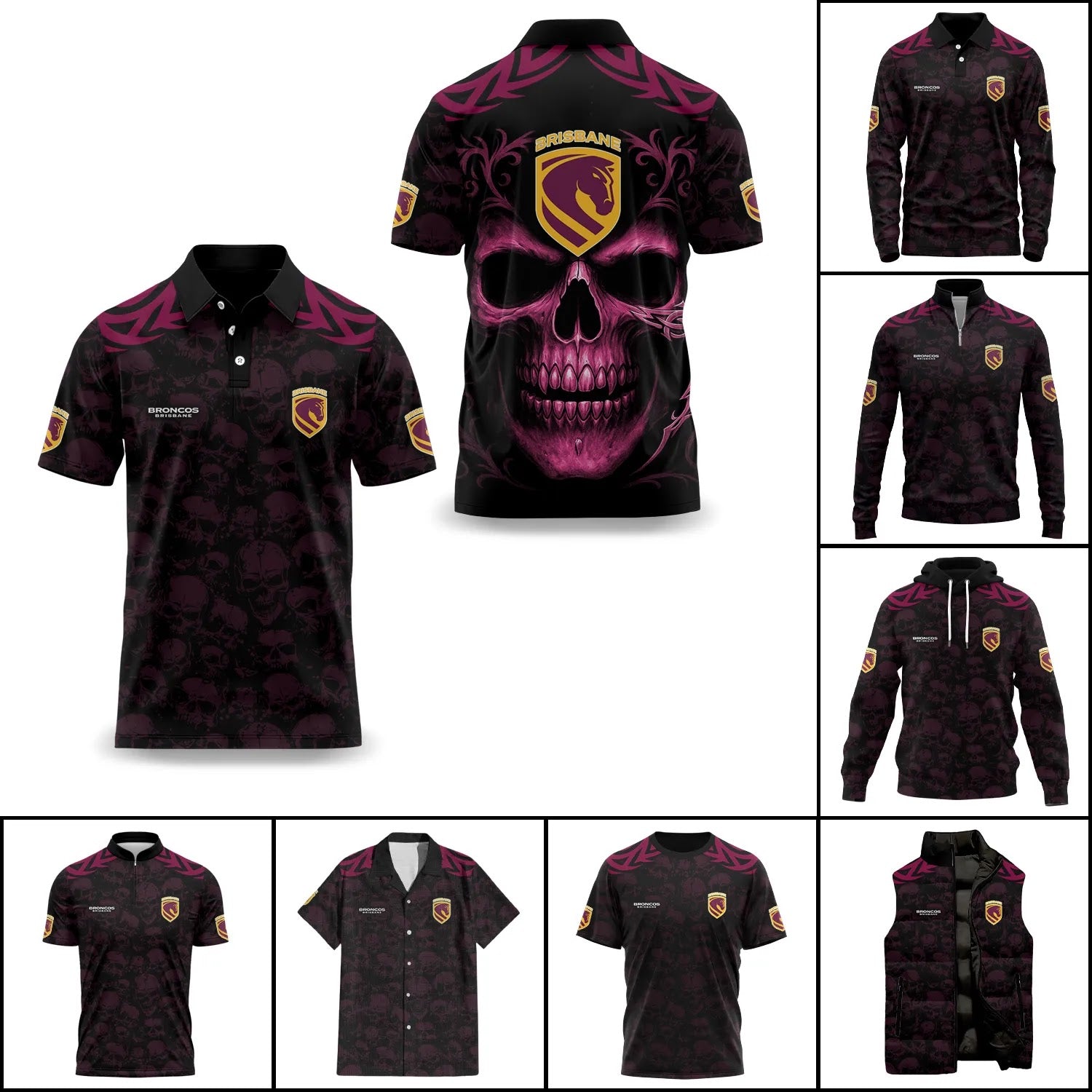 Brisbane Broncos Apparels SC014