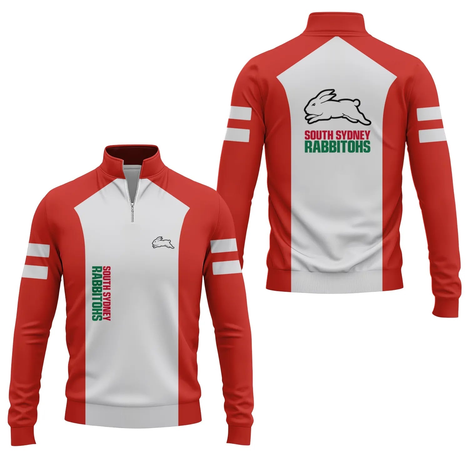 South Sydney Rabbitohs Quarter-zip Pullover SC078