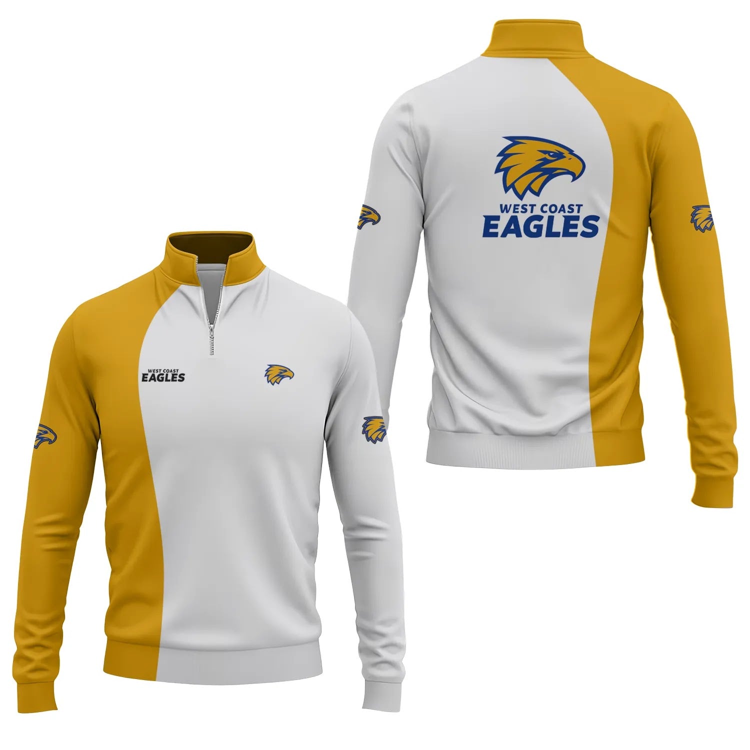 West Coast Eagles Quarter-zip Pullover SC055