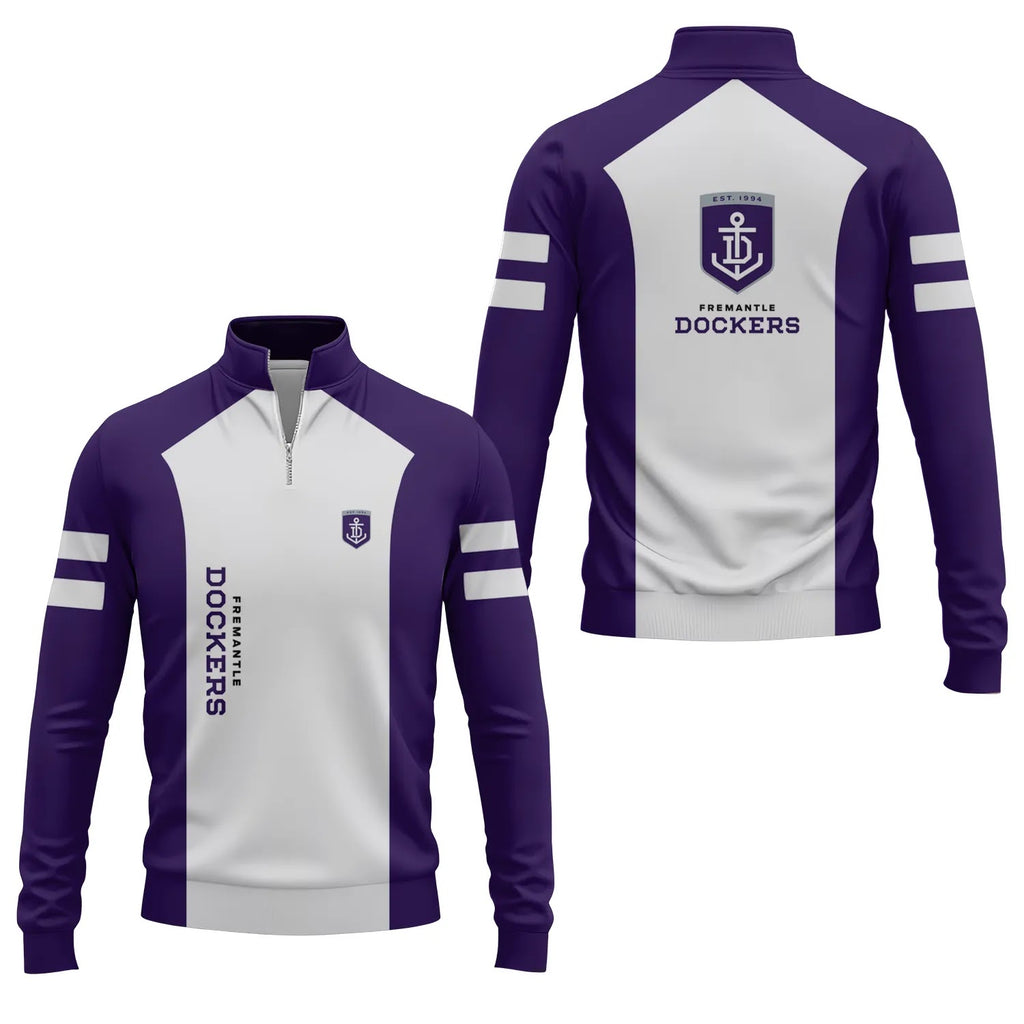 Fremantle Dockers Quarter-zip Pullover SC078