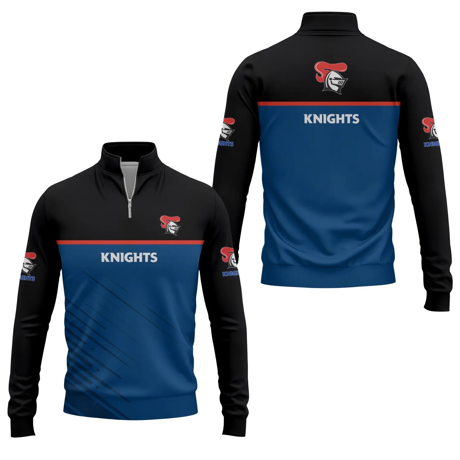 Newcastle Knights Quarter-zip Pullover SC040