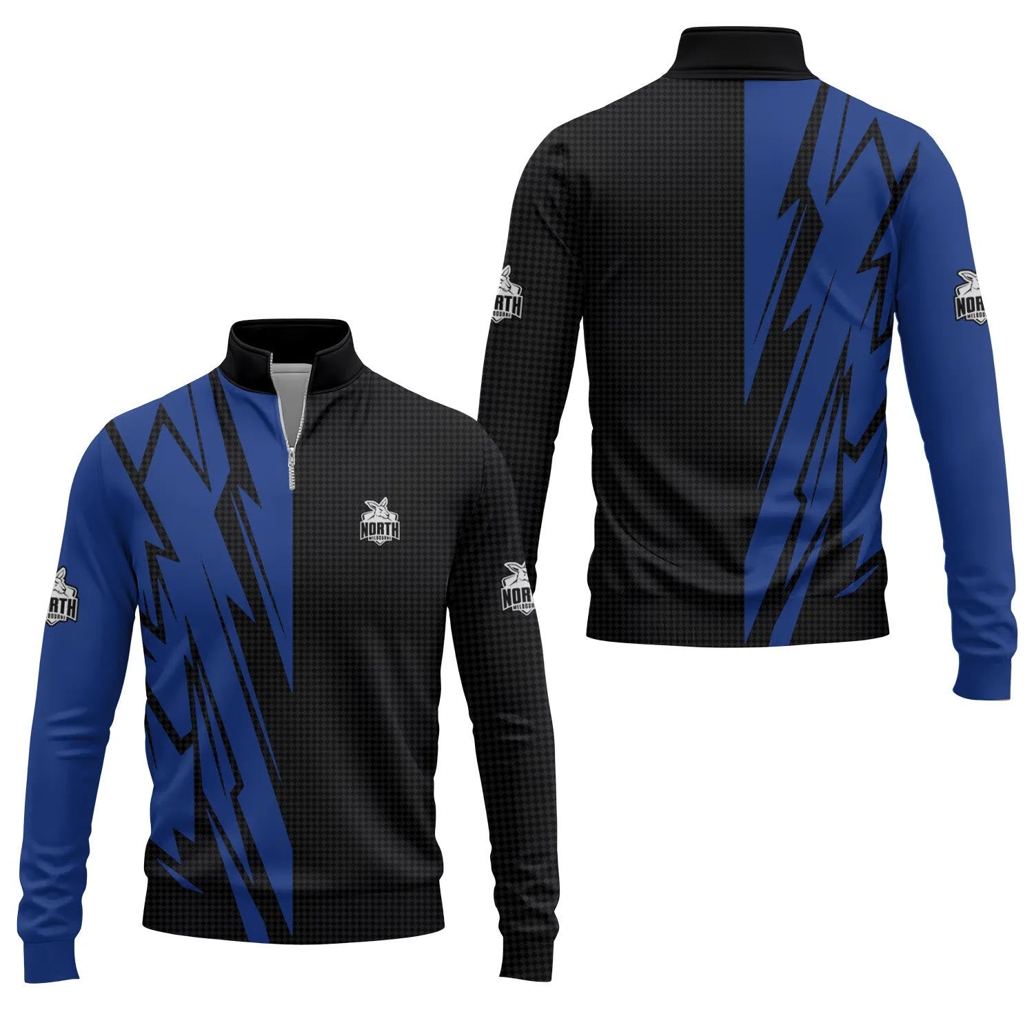 North Melbourne Kangaroos Quarter-zip Pullover SC062