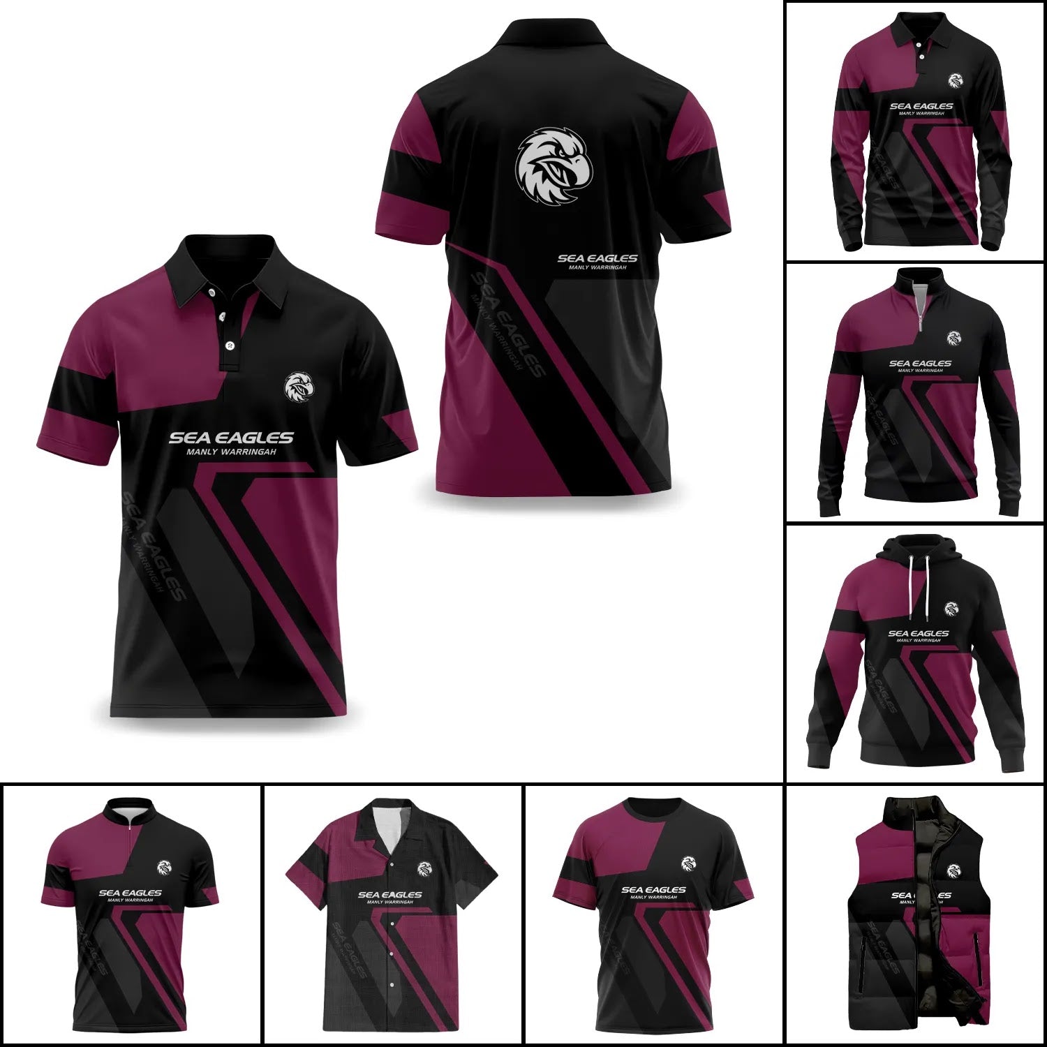 Manly Warringah Sea Eagles Apparels SC117