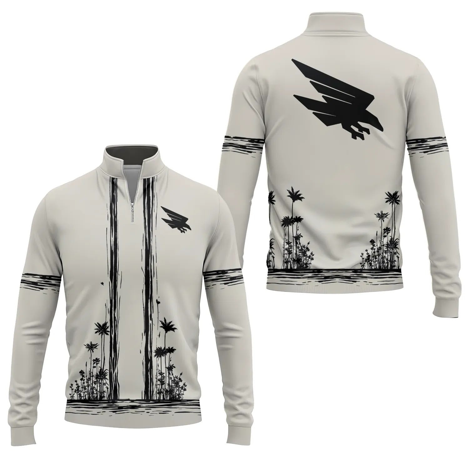 Adelaide Crows Quarter-zip Pullover SHW043
