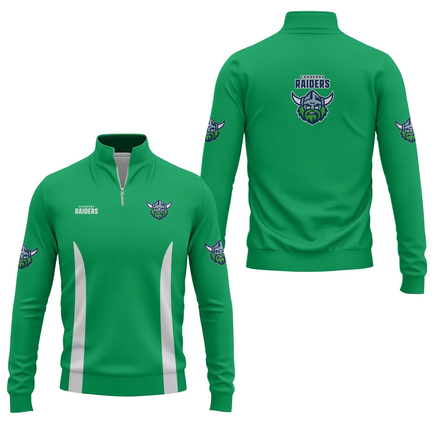 Canberra Raiders Quarter-zip Pullover SC006