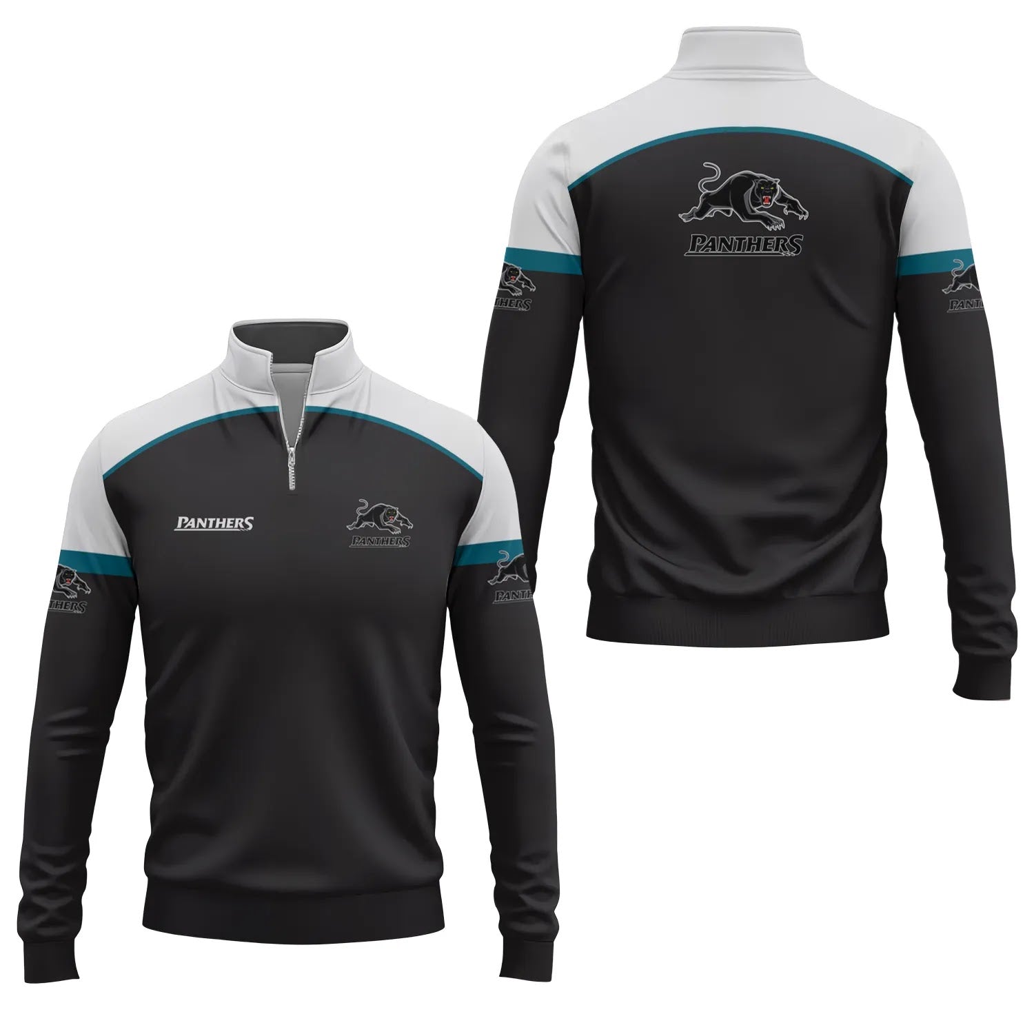 Penrith Panthers Quarter-zip Pullover SC087