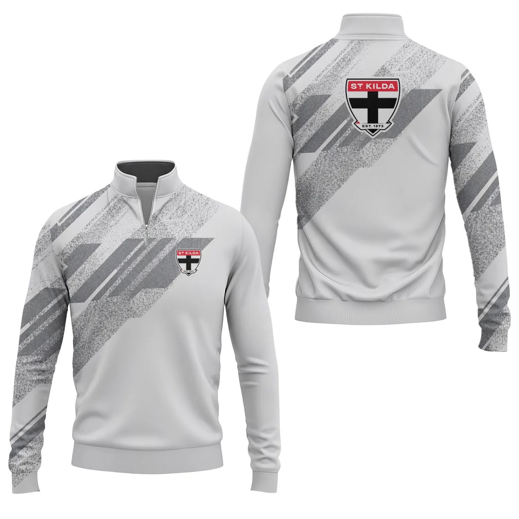 St Kilda Saints Quarter-zip Pullover SC105