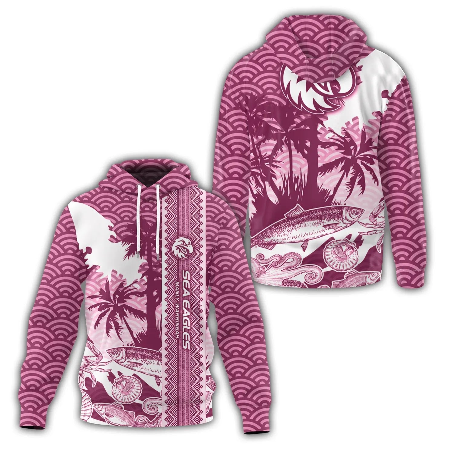 Manly Warringah Sea Eagles Hoodie SHW038