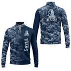 Gold Coast Titans Quarter-zip Pullover SHW010