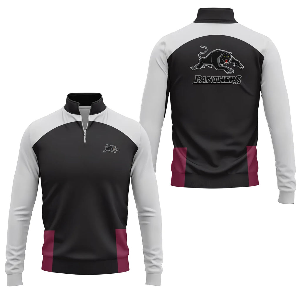 Penrith Panthers Quarter-zip Pullover SC016