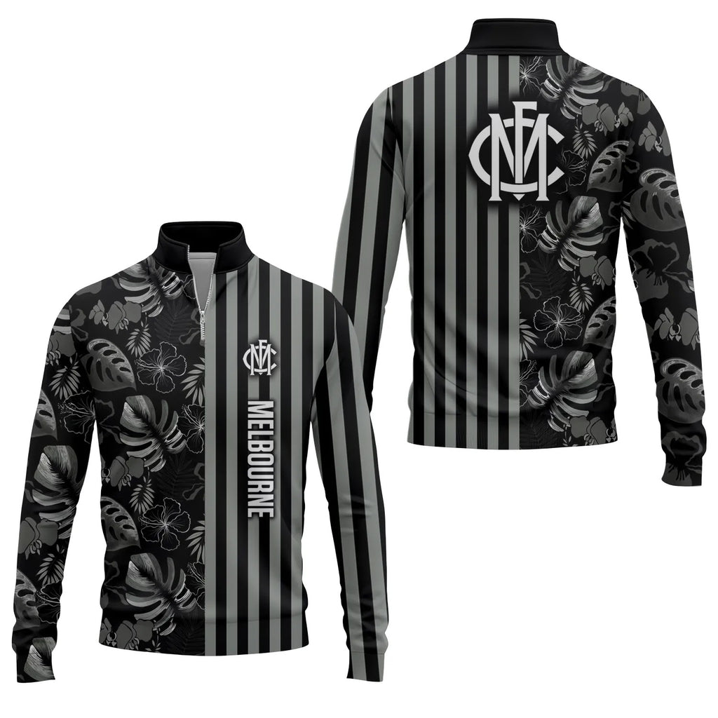 Melbourne Demons Quarter-zip Pullover SHW040