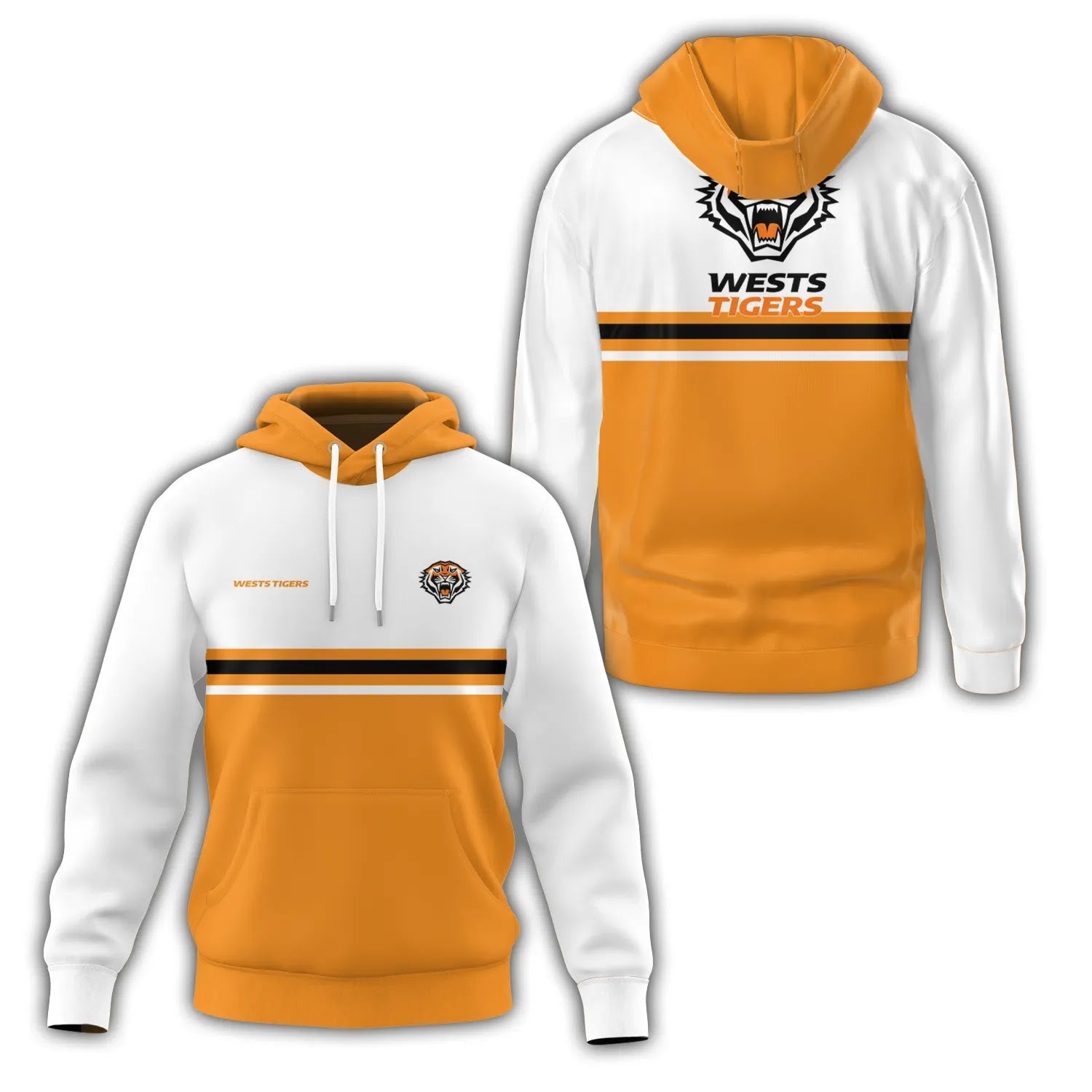 Wests Tigers Hoodie SC015