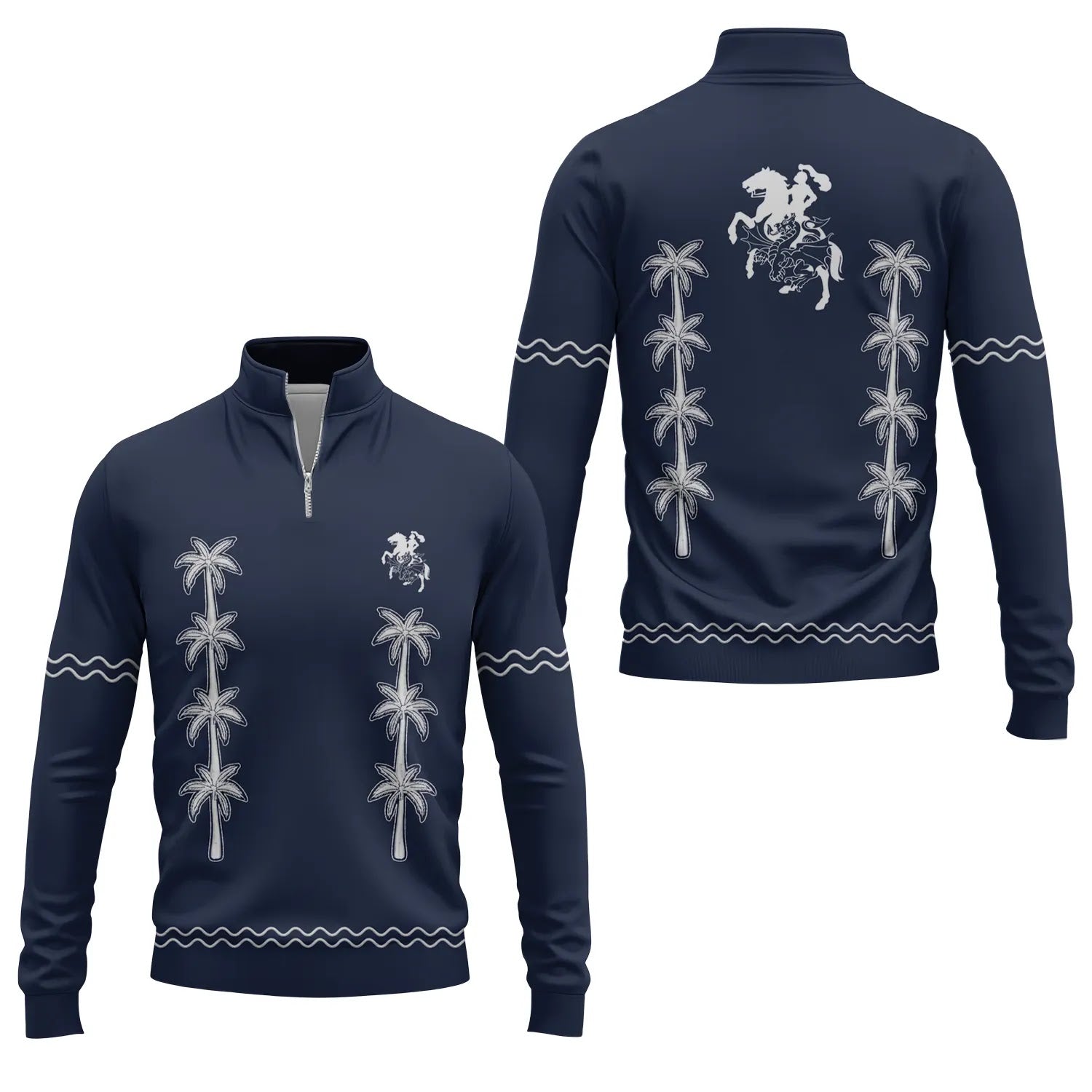 St George Illawarra Dragons Quarter-zip Pullover SHW065