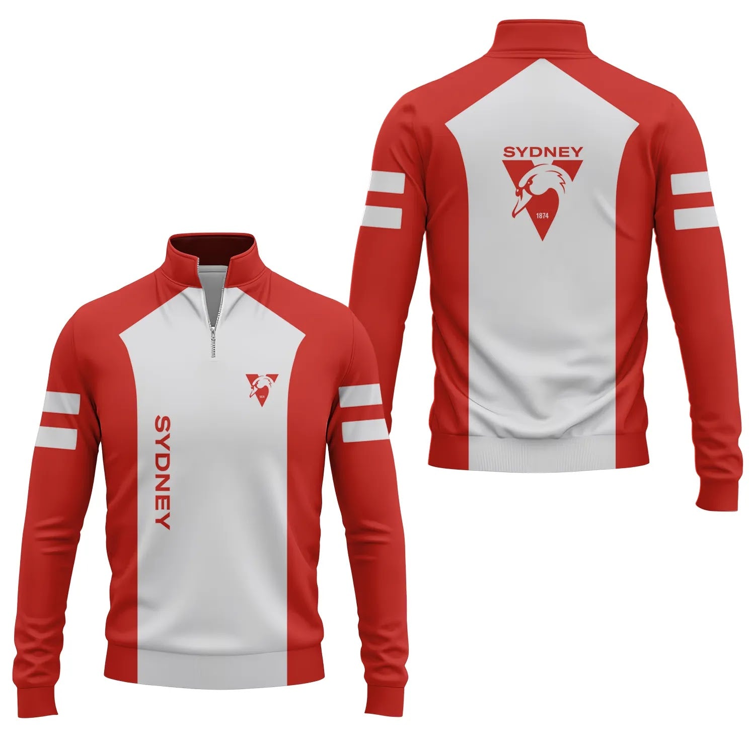 Sydney Swans Quarter-zip Pullover SC078