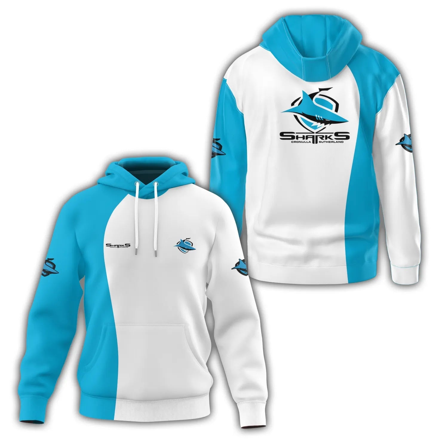 Cronulla-Sutherland Sharks Hoodie SC055