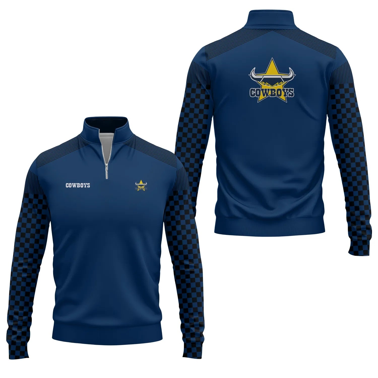 North Queensland Cowboys Quarter-zip Pullover SC057