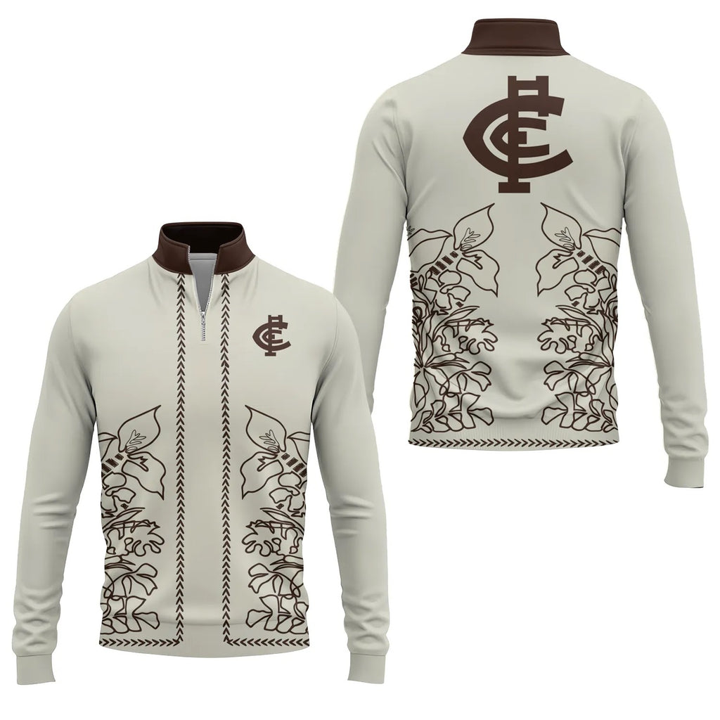 Carlton Blues Quarter-zip Pullover SHW064