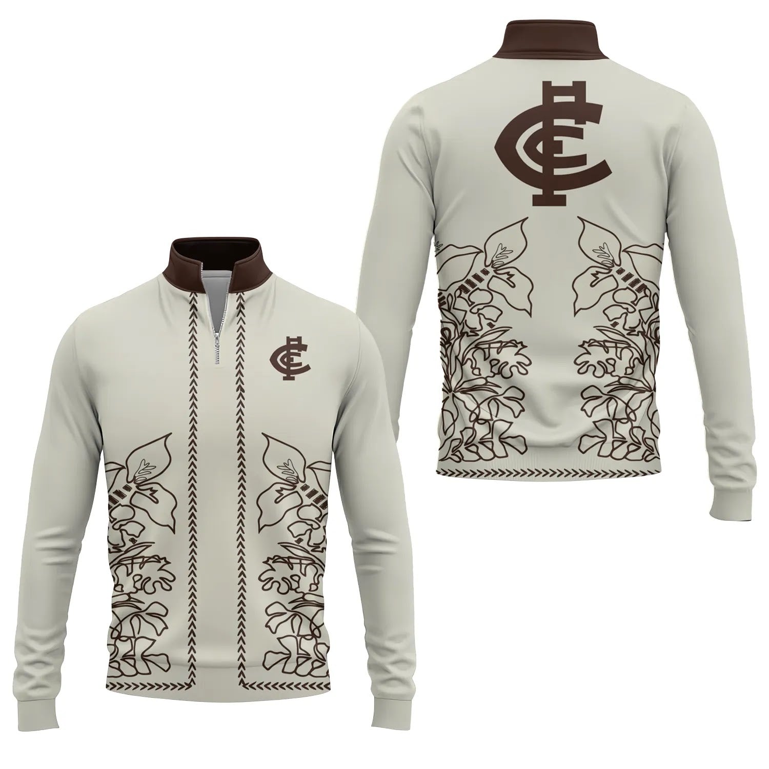 Carlton Blues Quarter-zip Pullover SHW064