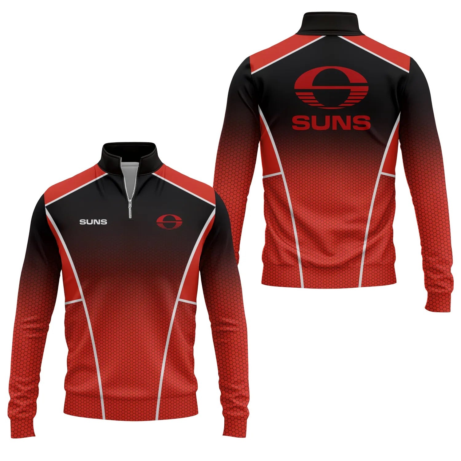 Gold Coast Suns Quarter-zip Pullover SC019