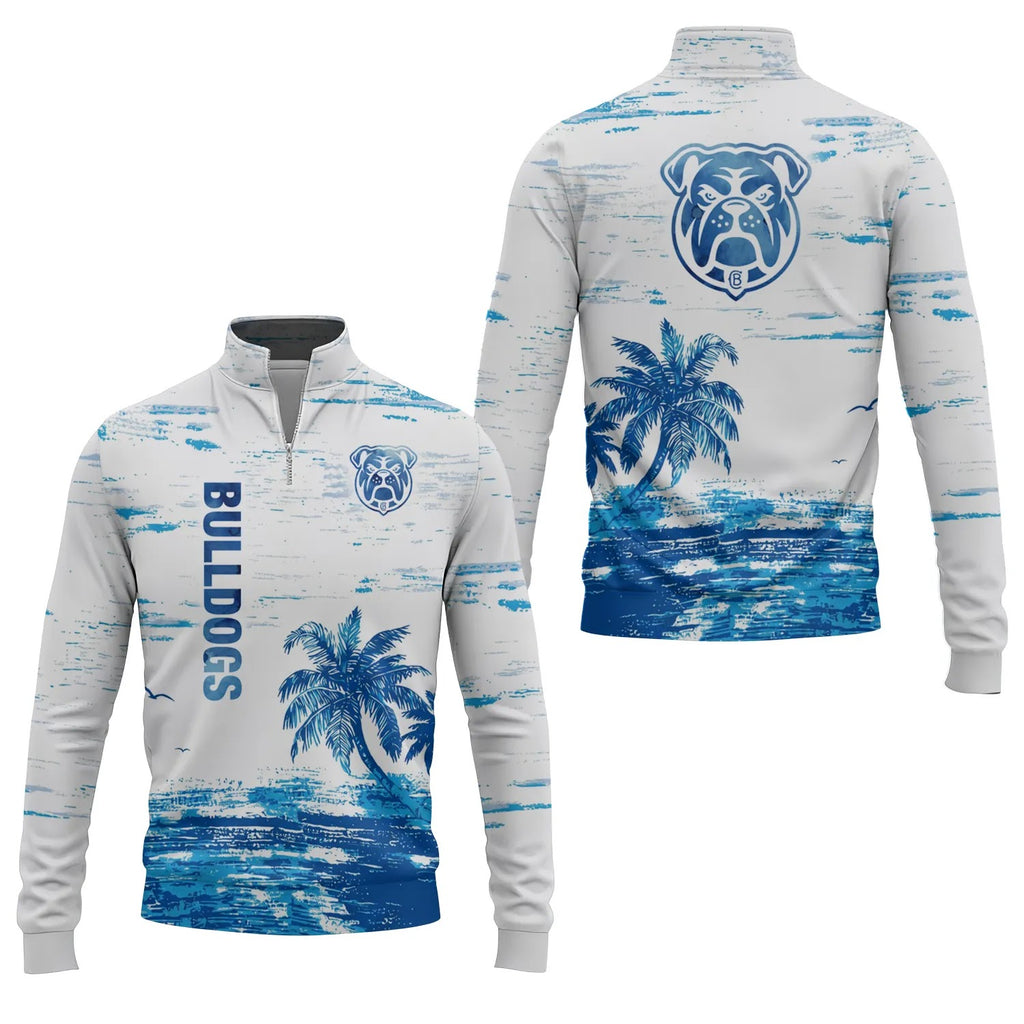 Canterbury-Bankstown Bulldogs Quarter-zip Pullover SHW069