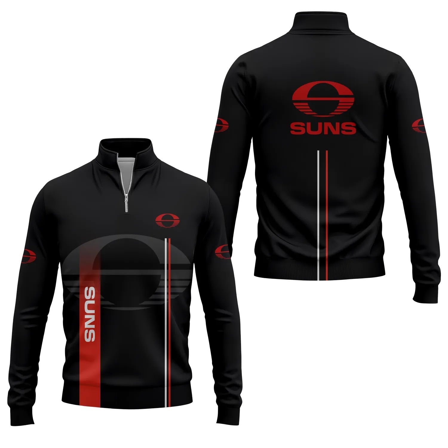 Gold Coast Suns Quarter-zip Pullover SC077