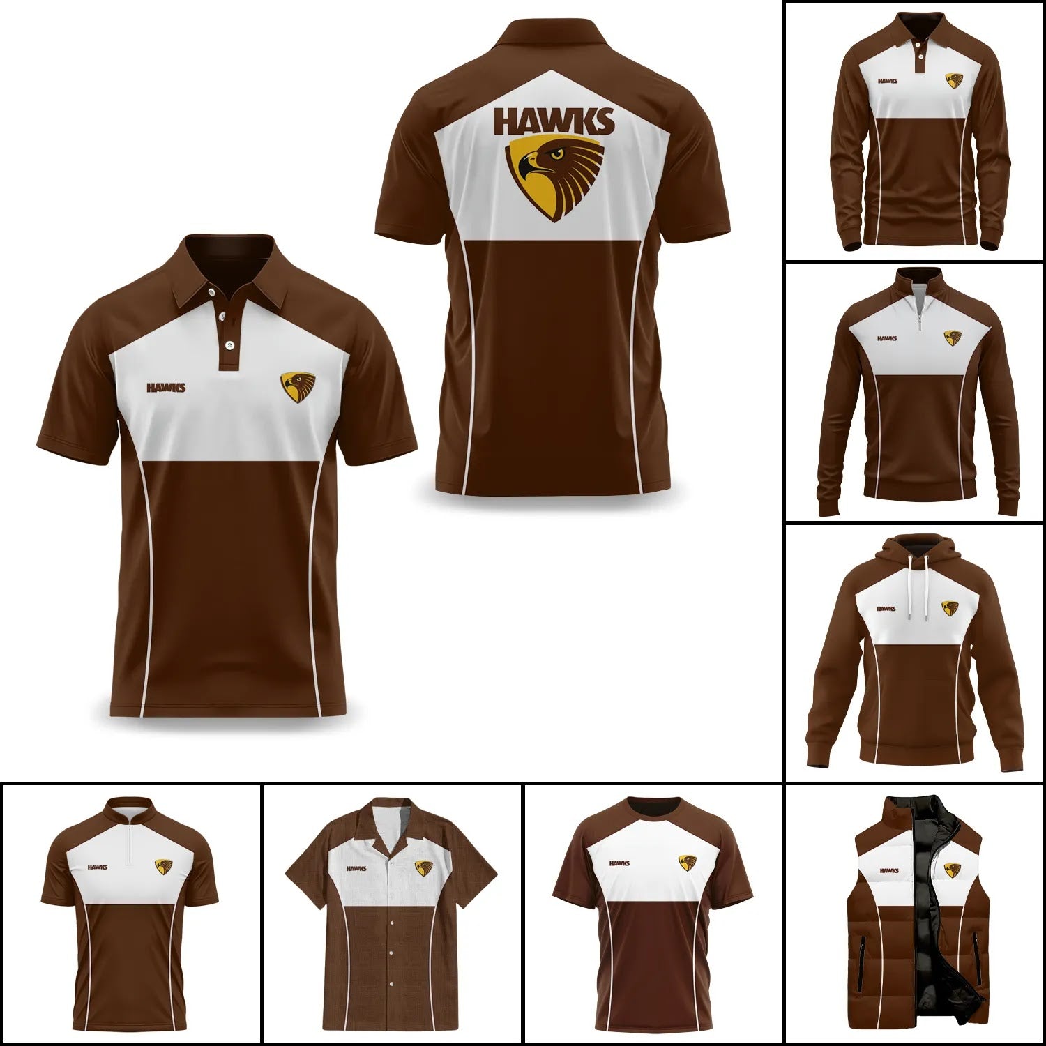 Hawthorn Hawks Apparels SC028