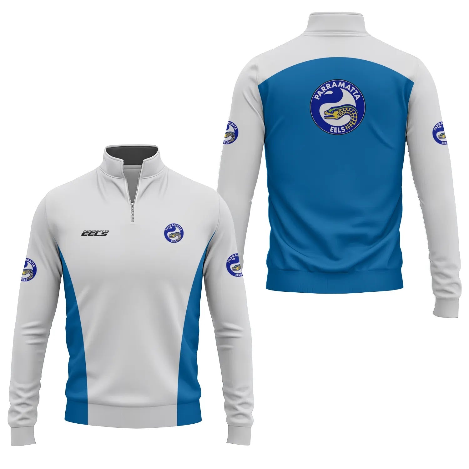 Parramatta Eels Quarter-zip Pullover SC044