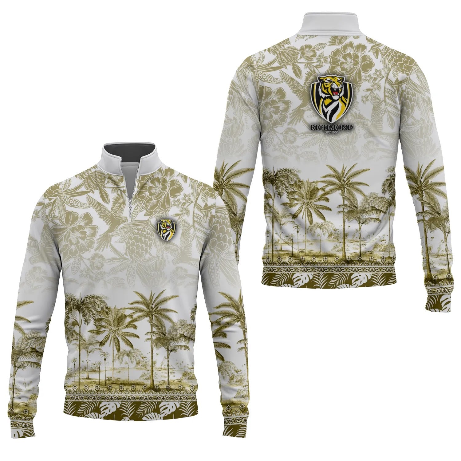 Richmond Tigers Quarter-zip Pullover SC045