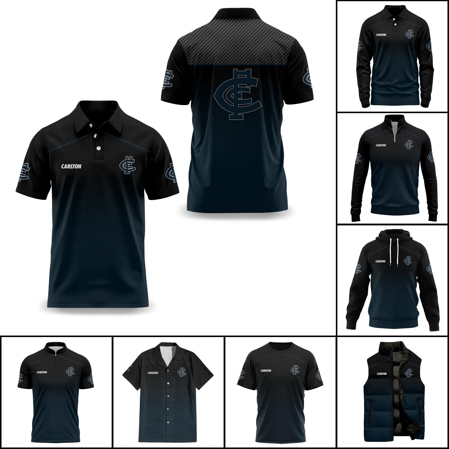 Carlton Blues Apparels SC001