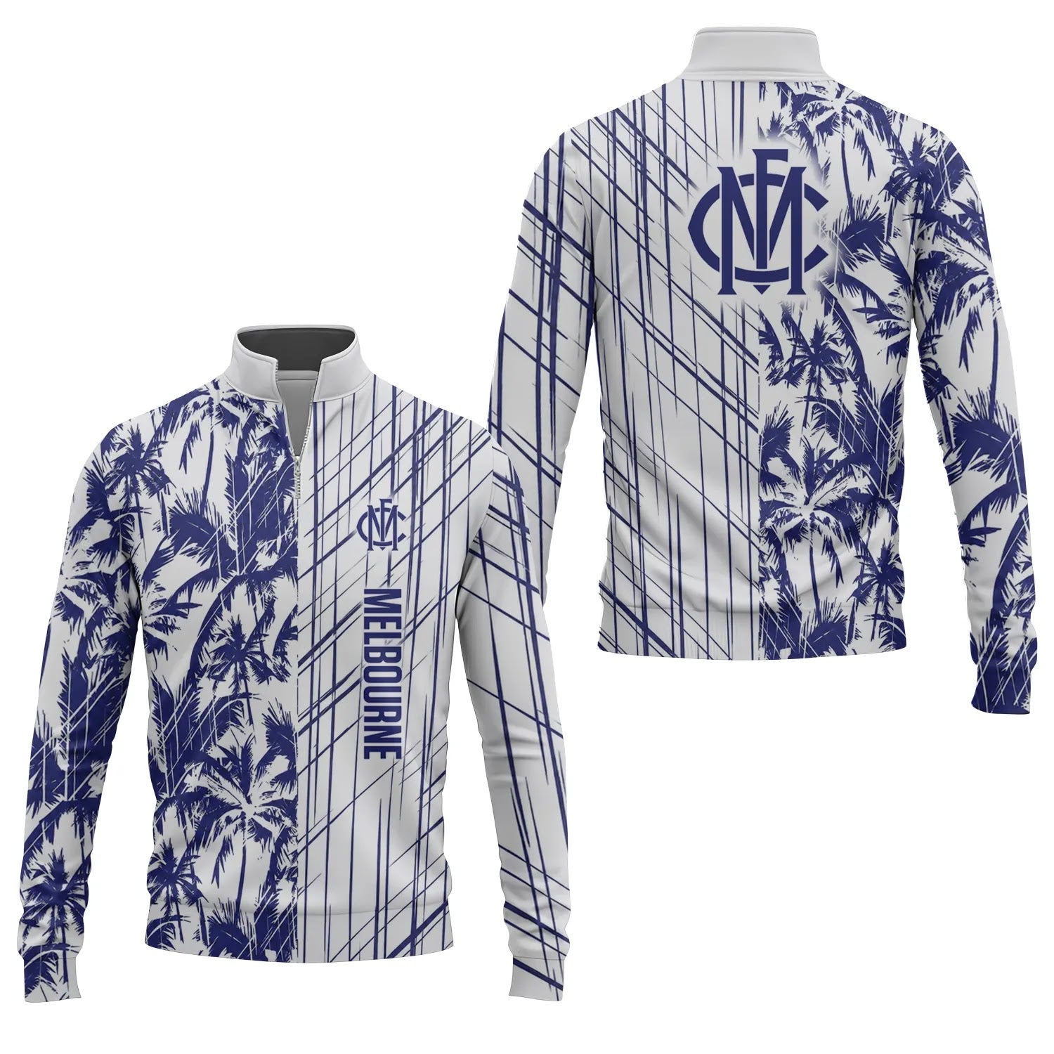 Melbourne Demons Quarter-zip Pullover SHW041